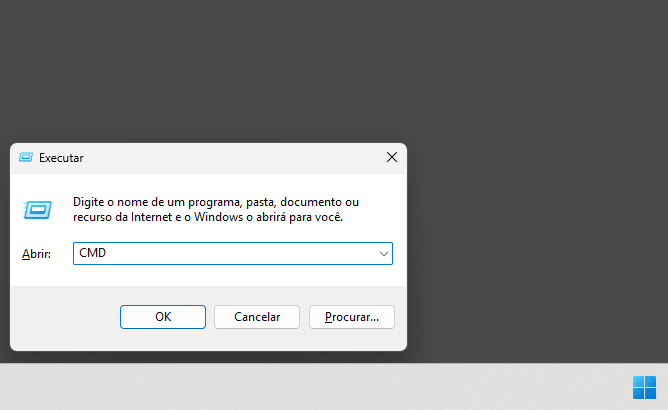 Executar Comando CMD